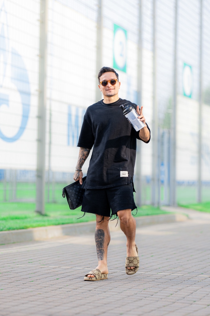 ЗенитStyle: приезд футболистов на открытую тренировку перед ЦСКА