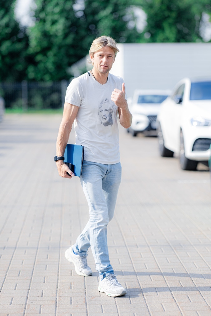 ЗенитStyle: приезд футболистов на открытую тренировку перед ЦСКА