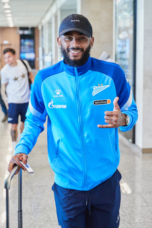 Вылет команды в Москву на матч ЦСКА — «Зенит»