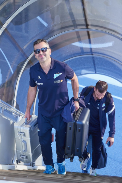 Вылет команды в Москву на матч ЦСКА — «Зенит»