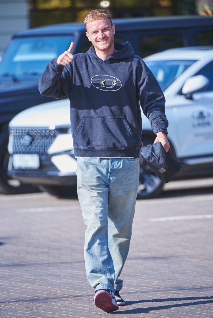 #ЗенитStyle: игроки перед тренировкой после матча с ЦСКА