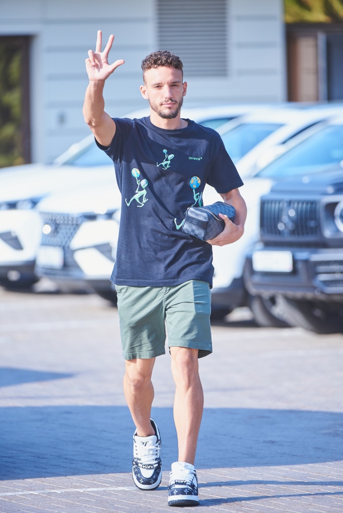 #ЗенитStyle: игроки перед тренировкой после матча с ЦСКА