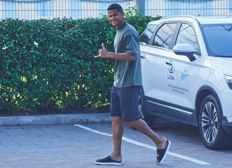 #ЗенитStyle: игроки перед тренировкой после матча с ЦСКА