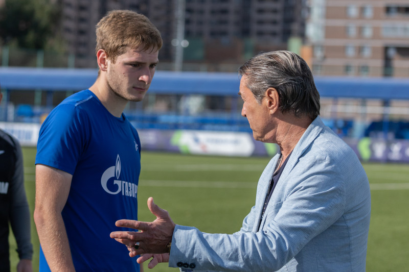 Тренировка перед матчем МФЛ 2024 «Зенит» — «Краснодар»