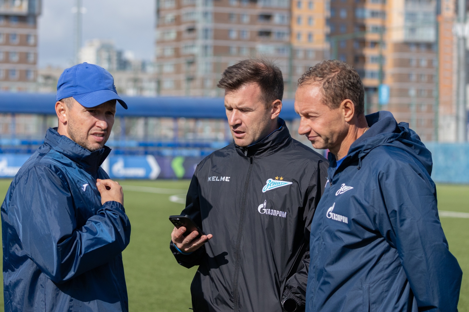 Тренировка перед матчем МФЛ 2024 «Зенит» — «Краснодар»