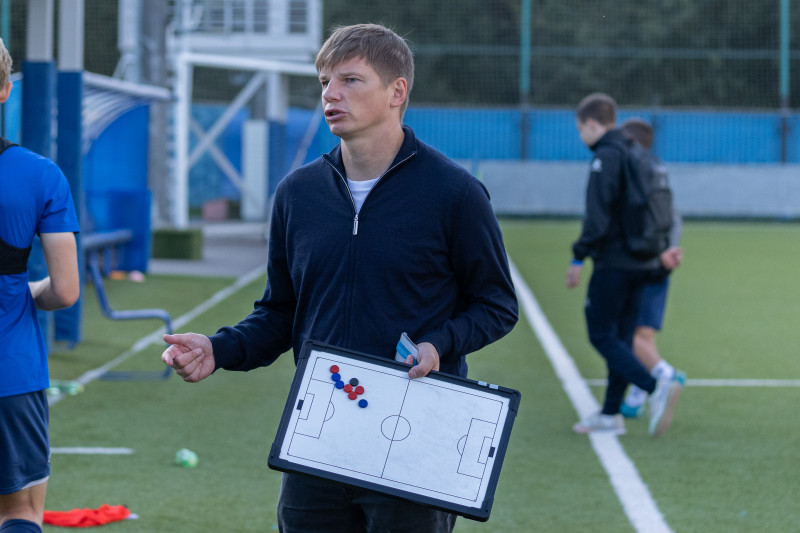 Тренировка перед матчем МФЛ 2024 «Зенит» — «Краснодар»