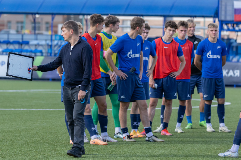 Тренировка перед матчем МФЛ 2024 «Зенит» — «Краснодар»