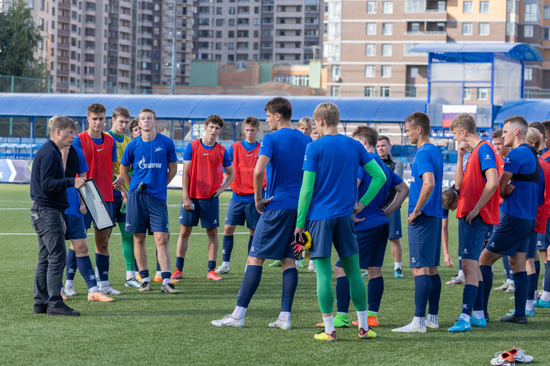 Тренировка перед матчем МФЛ 2024 «Зенит» — «Краснодар»