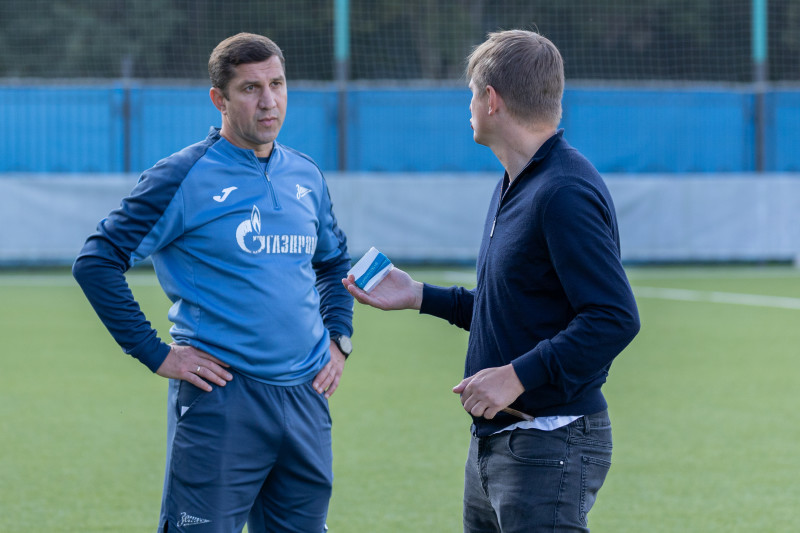 Тренировка перед матчем МФЛ 2024 «Зенит» — «Краснодар»