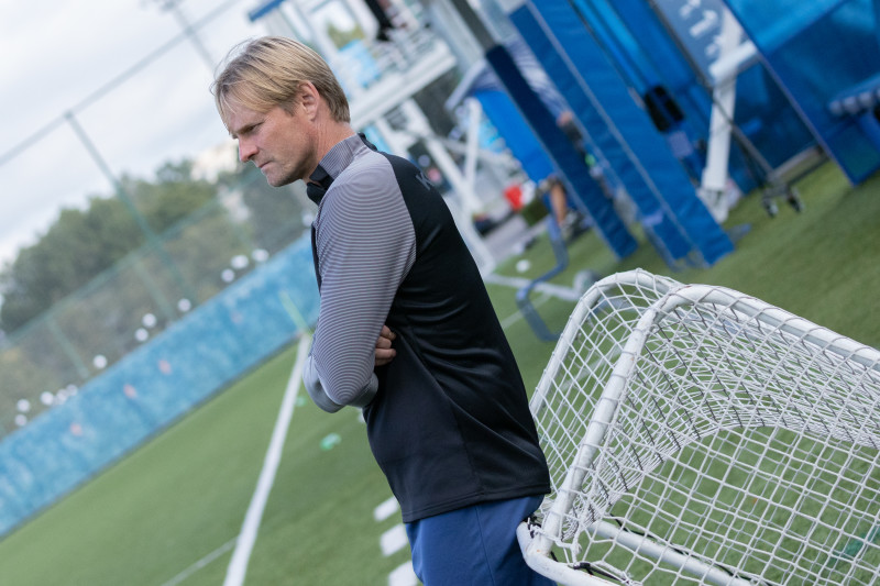 Тренировка перед матчем МФЛ 2024 «Зенит» — «Краснодар»