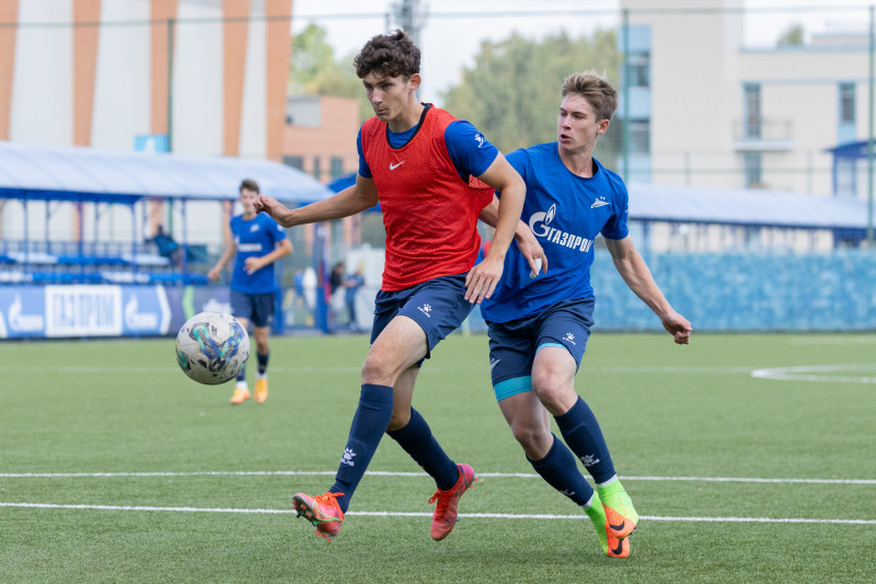 Тренировка перед матчем МФЛ 2024 «Зенит» — «Краснодар»