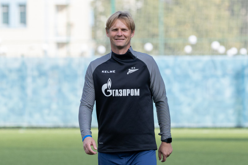 Тренировка перед матчем МФЛ 2024 «Зенит» — «Краснодар»