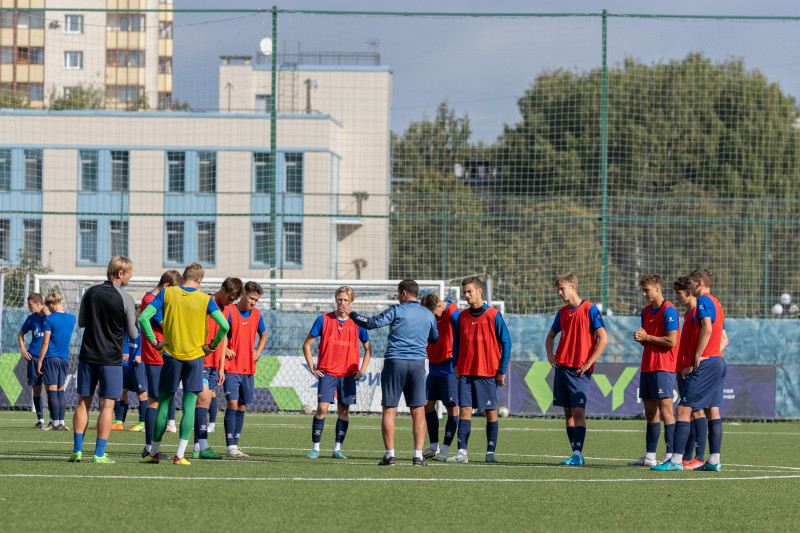 Тренировка перед матчем МФЛ 2024 «Зенит» — «Краснодар»