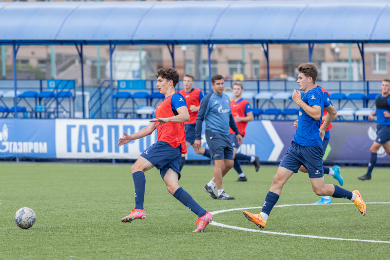 Тренировка перед матчем МФЛ 2024 «Зенит» — «Краснодар»