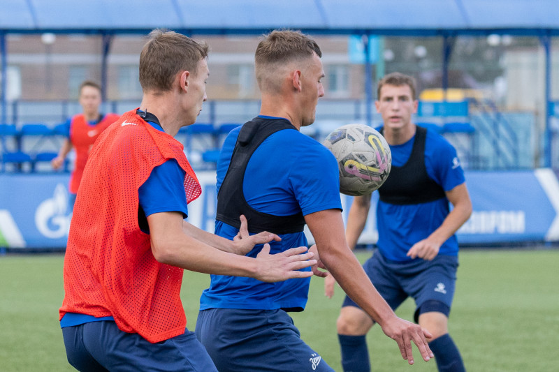 Тренировка перед матчем МФЛ 2024 «Зенит» — «Краснодар»