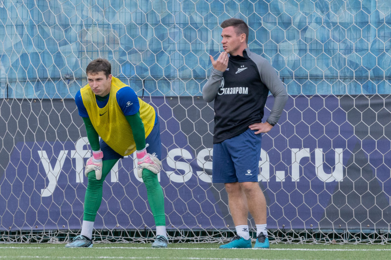 Тренировка перед матчем МФЛ 2024 «Зенит» — «Краснодар»