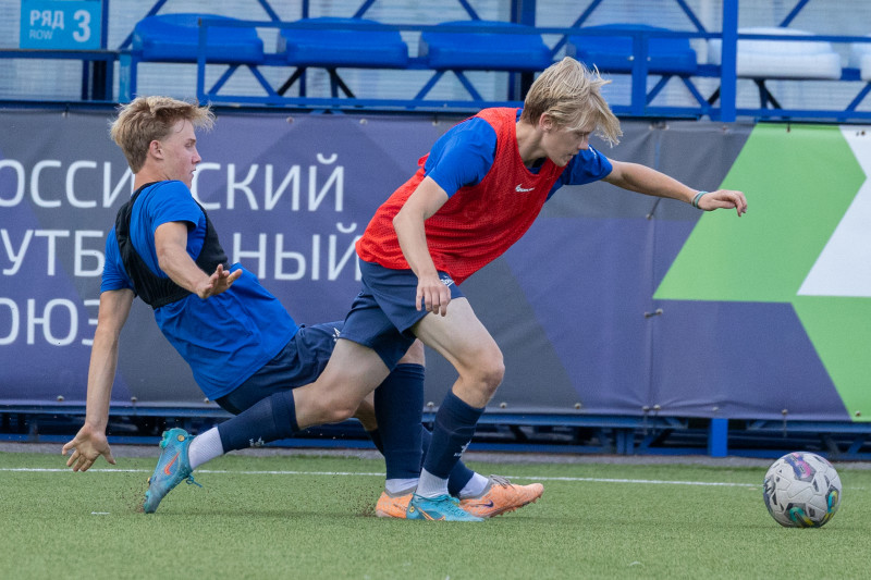 Тренировка перед матчем МФЛ 2024 «Зенит» — «Краснодар»