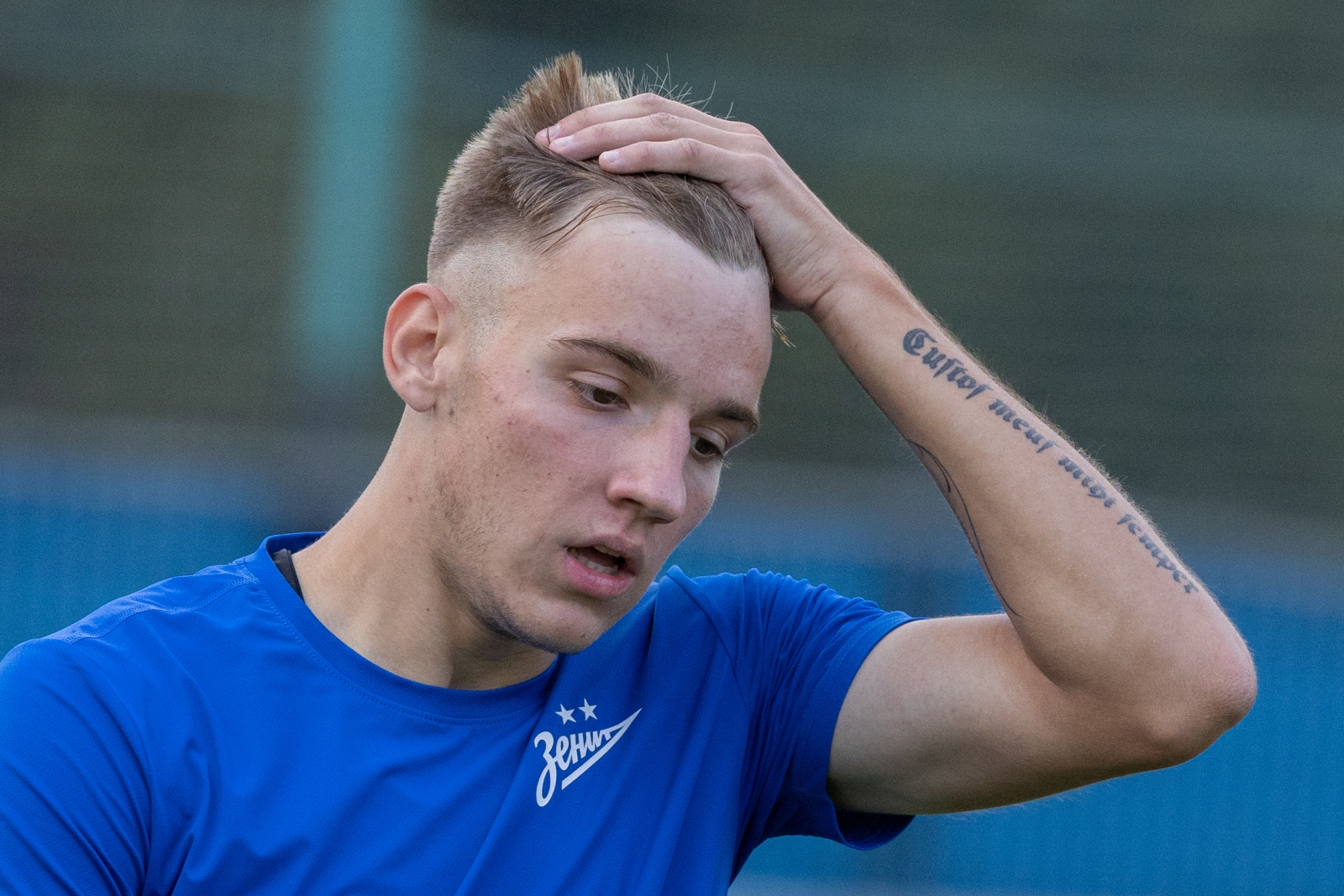 Тренировка перед матчем МФЛ 2024 «Зенит» — «Краснодар»