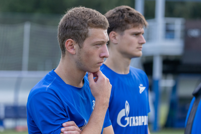Тренировка перед матчем МФЛ 2024 «Зенит» — «Краснодар»
