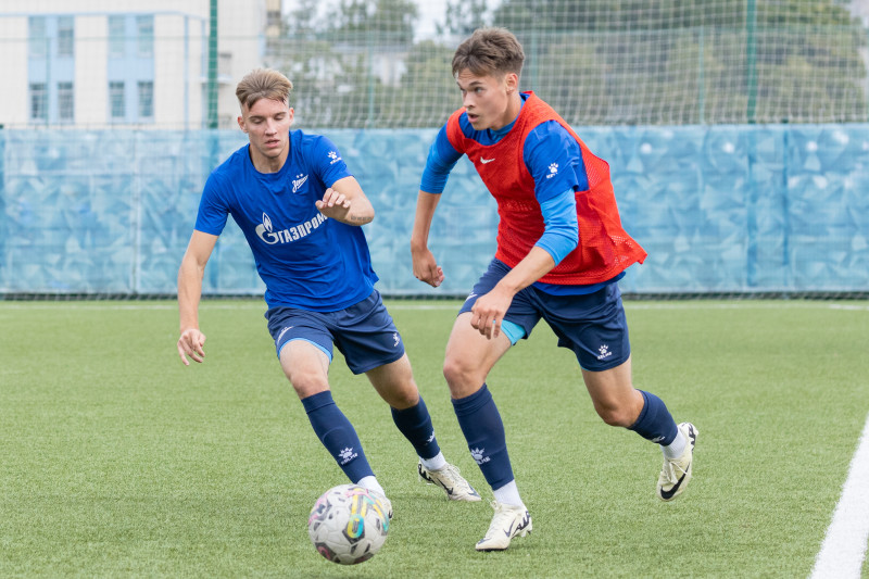 Тренировка перед матчем МФЛ 2024 «Зенит» — «Краснодар»