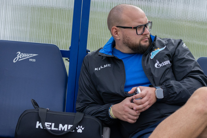 Тренировка перед матчем МФЛ 2024 «Зенит» — «Краснодар»