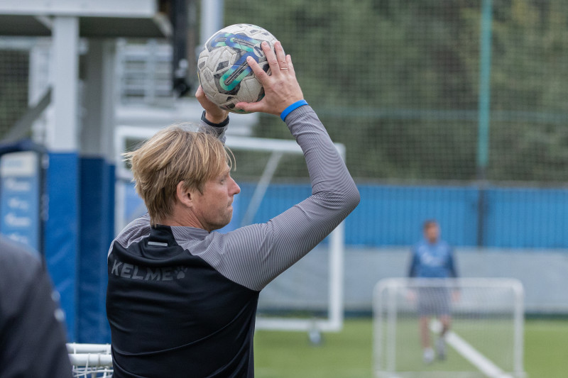 Тренировка перед матчем МФЛ 2024 «Зенит» — «Краснодар»