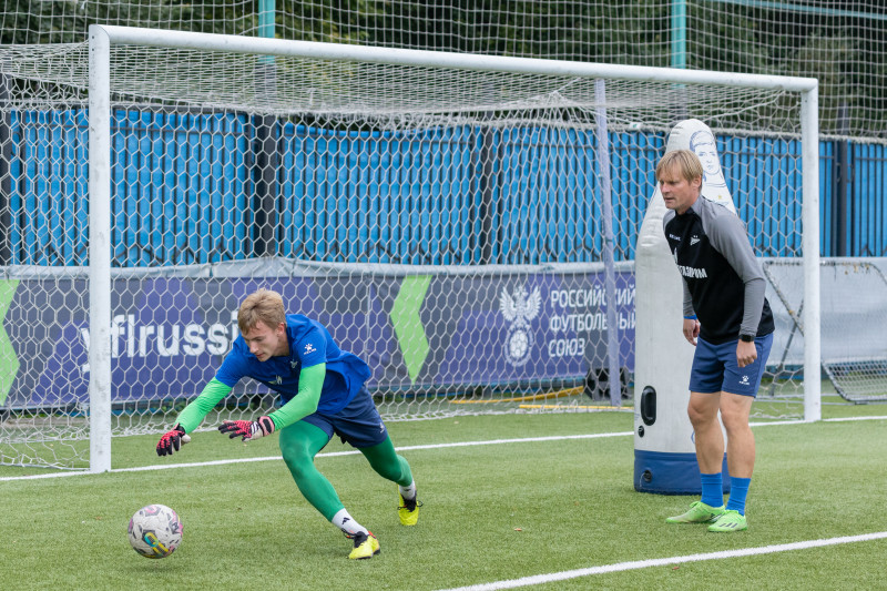Тренировка перед матчем МФЛ 2024 «Зенит» — «Краснодар»