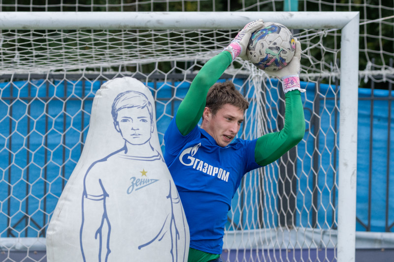 Тренировка перед матчем МФЛ 2024 «Зенит» — «Краснодар»