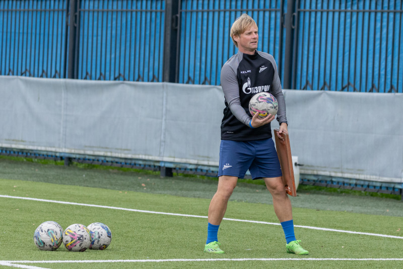 Тренировка перед матчем МФЛ 2024 «Зенит» — «Краснодар»