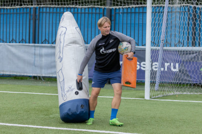 Тренировка перед матчем МФЛ 2024 «Зенит» — «Краснодар»