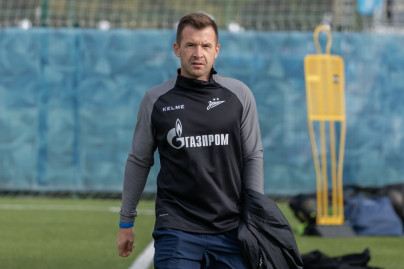 Тренировка перед матчем МФЛ 2024 «Зенит» — «Краснодар»