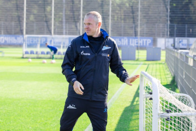 Тренировка «Зенита» в рамках подготовки к матчу с «Краснодаром»