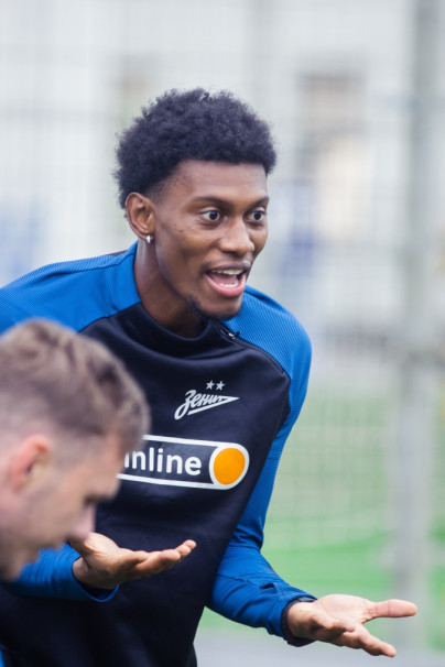 Открытая тренировка «Зенита» перед матчем с «Краснодаром»