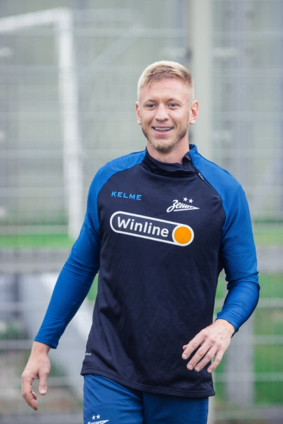 Открытая тренировка «Зенита» перед матчем с «Краснодаром»