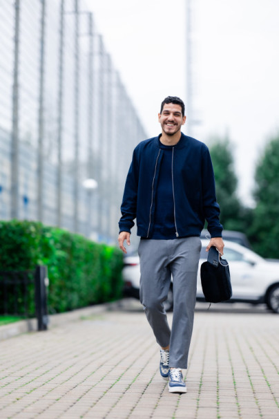 #ЗенитStyle: приезд игроков на тренировку перед матчем с «Краснодаром»