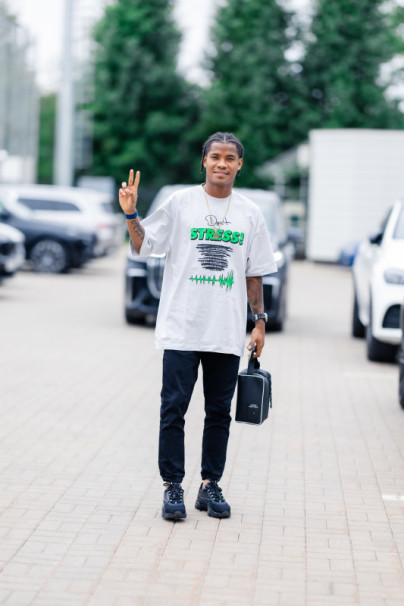 #ЗенитStyle: приезд игроков на тренировку перед матчем с «Краснодаром»