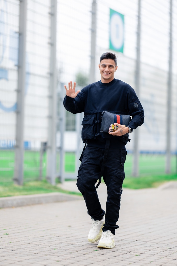 #ЗенитStyle: приезд игроков на тренировку перед матчем с «Краснодаром»