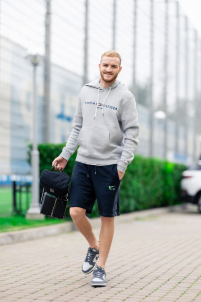 #ЗенитStyle: приезд игроков на тренировку перед матчем с «Краснодаром»