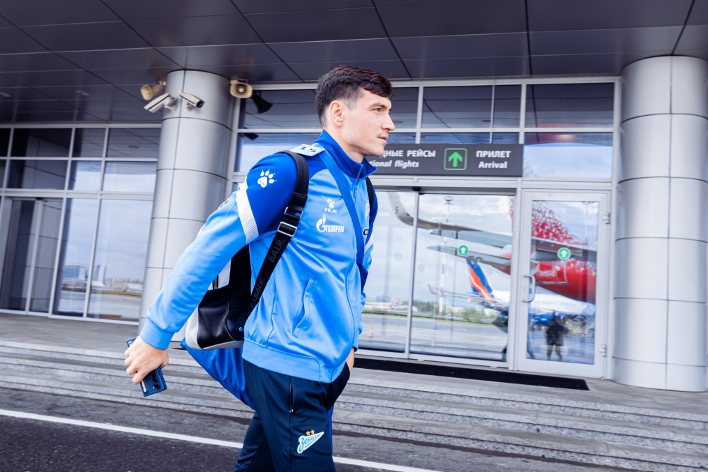 Вылет команды в Ставрополь на матч «Краснодар» — «Зенит»