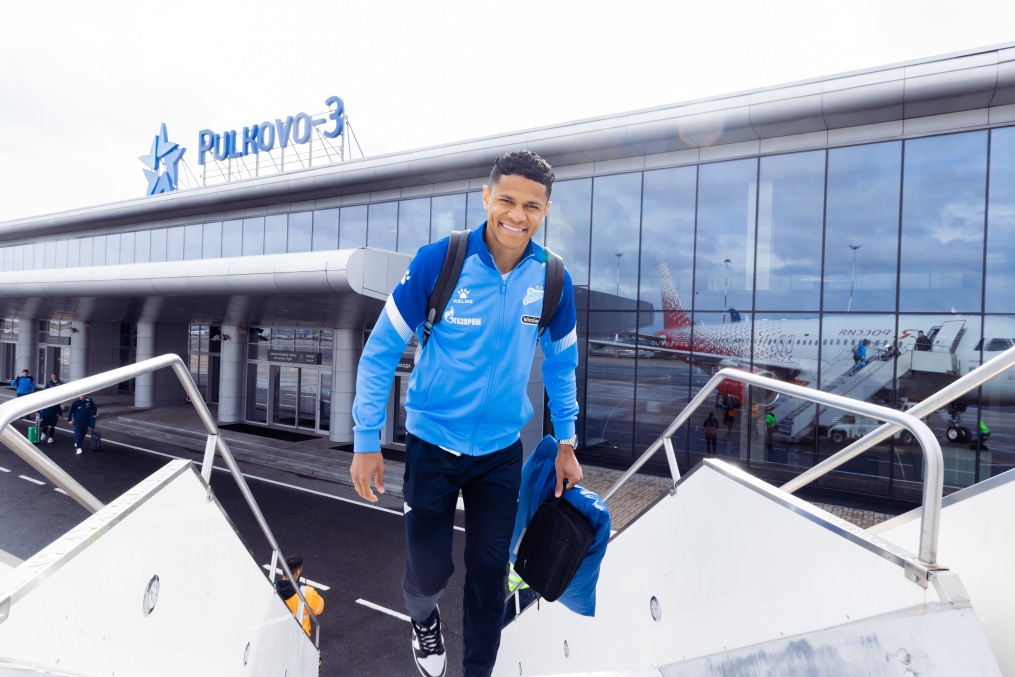 Вылет команды в Ставрополь на матч «Краснодар» — «Зенит»