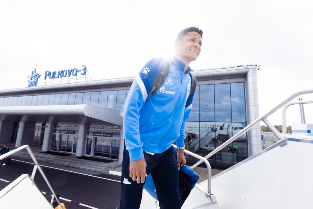 Вылет команды в Ставрополь на матч «Краснодар» — «Зенит»