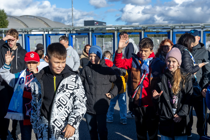 Фан-Променад перед матчем «Зенит» — «Оренбург»