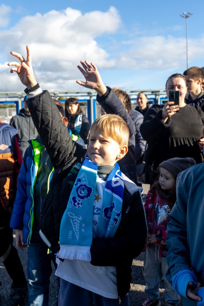 Фан-Променад перед матчем «Зенит» — «Оренбург»