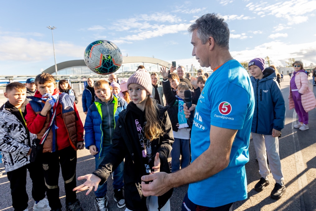 Фан-Променад перед матчем «Зенит» — «Оренбург»