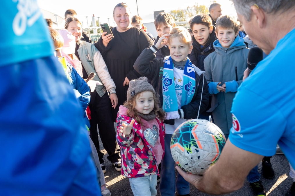 Фан-Променад перед матчем «Зенит» — «Оренбург»