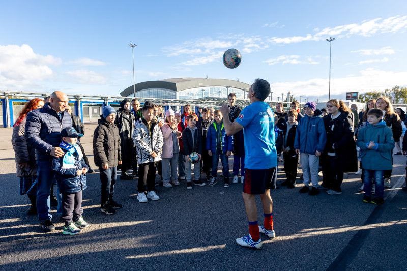 Фан-Променад перед матчем «Зенит» — «Оренбург»