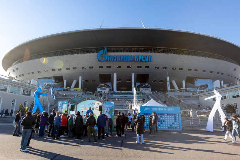 Фан-Променад перед матчем «Зенит» — «Оренбург»