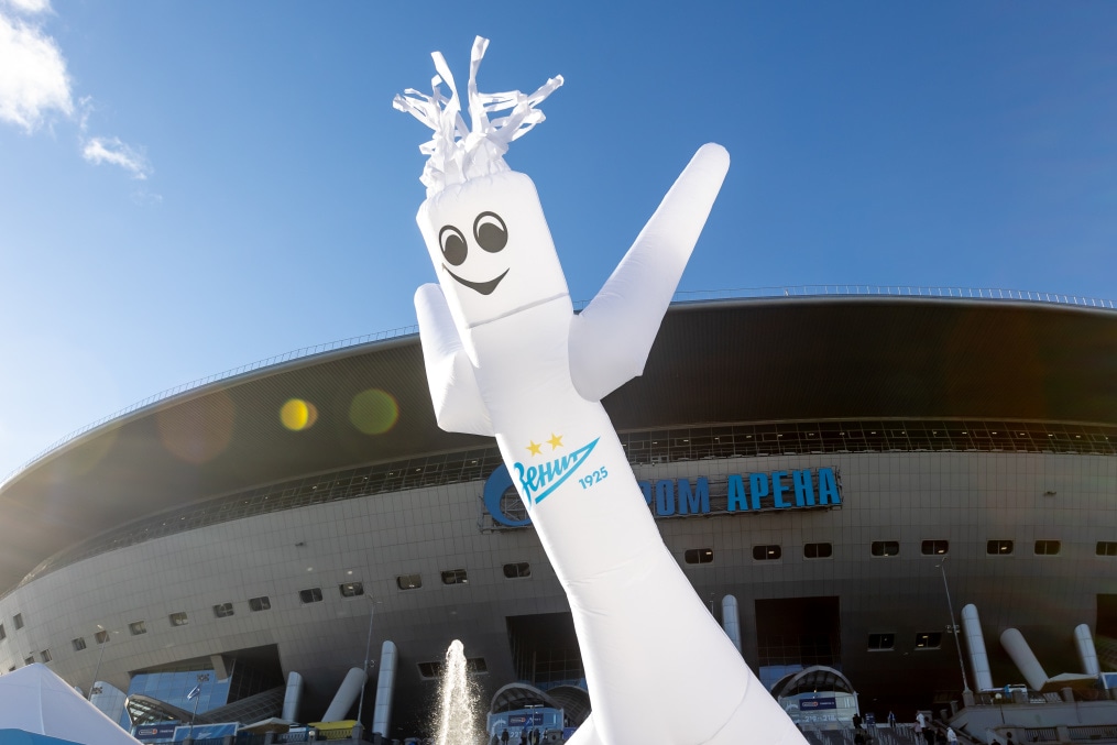 Фан-Променад перед матчем «Зенит» — «Оренбург»