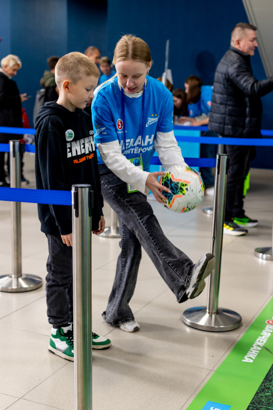 Фан-Променад перед матчем «Зенит» — «Оренбург»