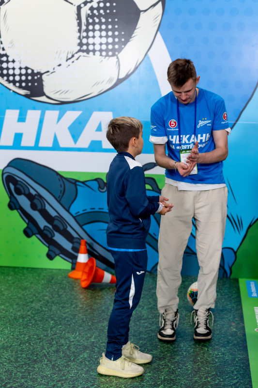 Фан-Променад перед матчем «Зенит» — «Оренбург»